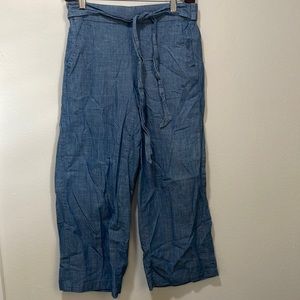 J. Crew| chambray culottes size 2